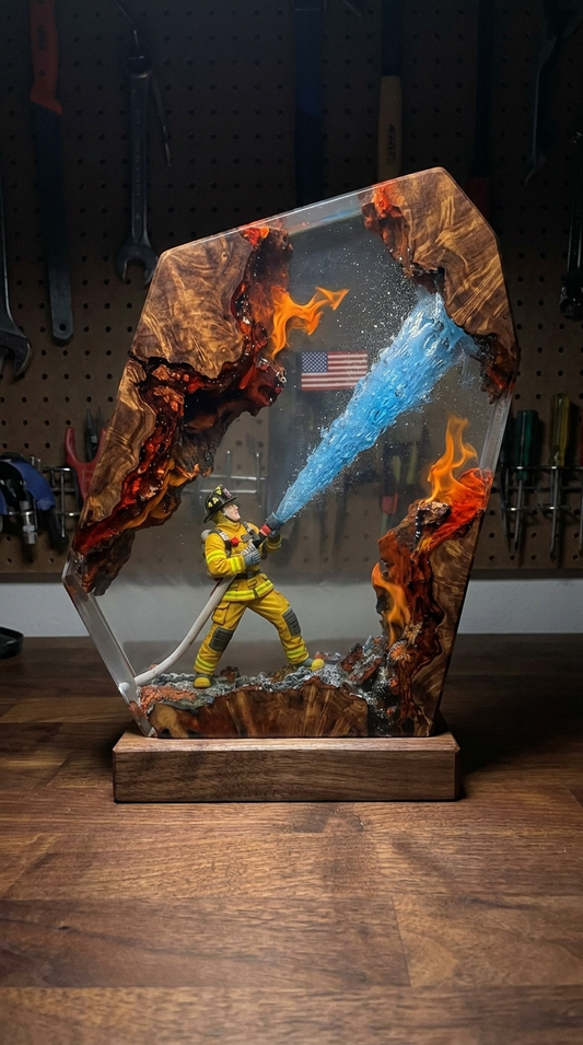 Mia's Resin Lamps