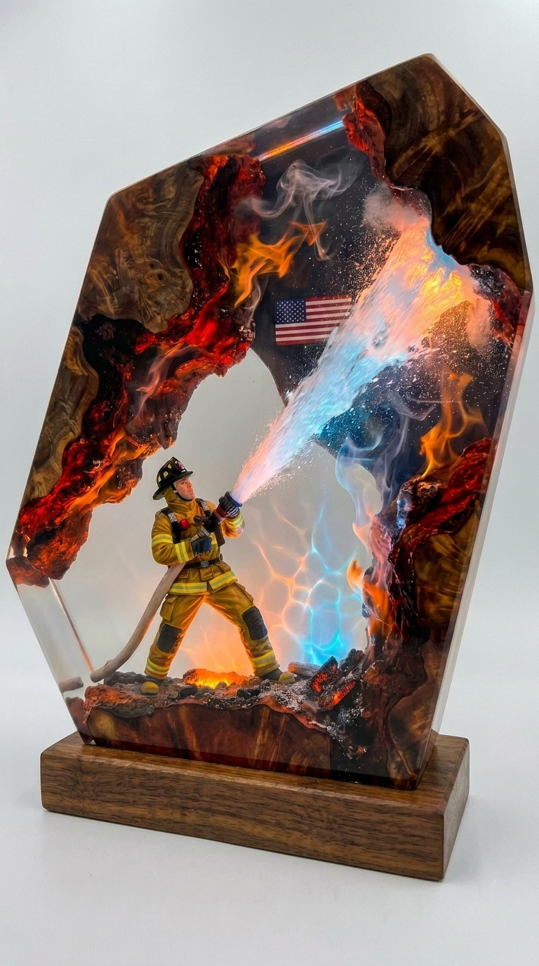 Mia's Resin Lamps